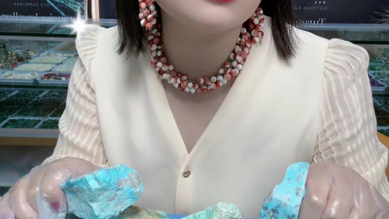 20250720-8 Natural Original Turquoise Rough Original USB of Geological Codes