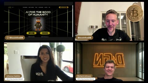 #BitcoinLive EP20 "Empowering The People Through Ethical AI - with Data Guardians" w/ @DataGuardiansNK