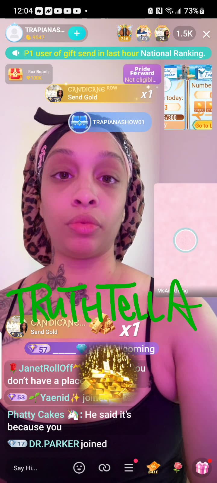 SUEWOO BOYFRIEND CARLOS JOINS TRAP CECE LIVE