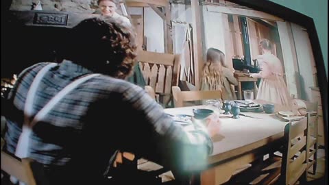 Charles Ingalls (Pa) and Seth (Mary's boyfriend) are cruel to her when she goes blind