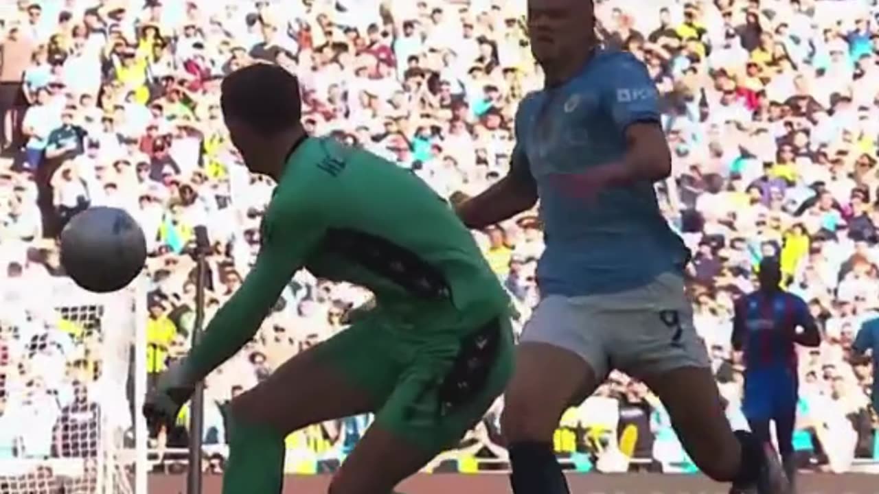 Dean Henderson got away with this handball outside of the box