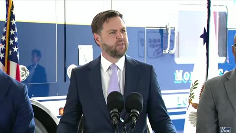 VP Vance delivers remarks in Los Angeles