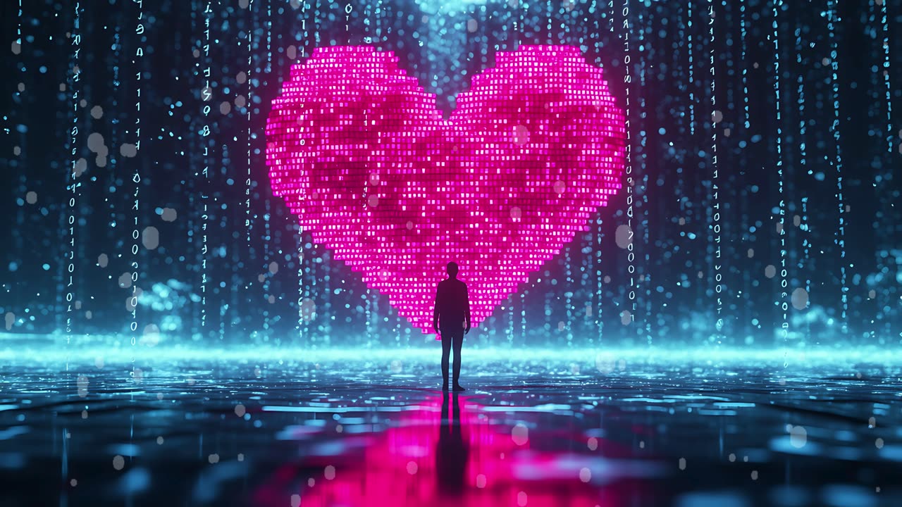 Pixel Heartbeat – Lost in the Code 🌐💓