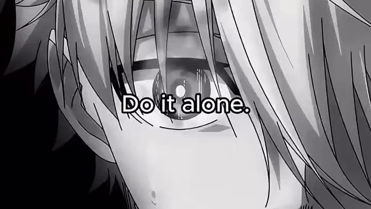 Do it alone