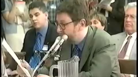 1999 Hep B vaccine hearing testimony. Infant daughter killed by vaccine