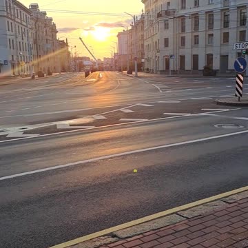 Early morning in Minsk