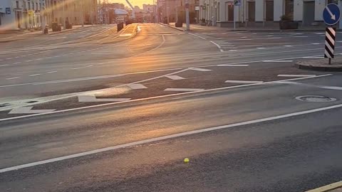 Early morning in Minsk