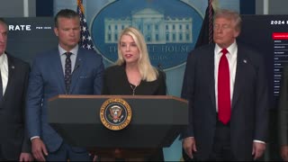 🚨🔥AG Pam Bondi: "Let me be crystal clear: crime in D.C. is ending and ending TODAY.