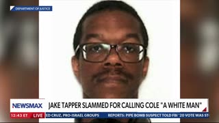 Jake Tapper misidentified the J6 Pipebomber as "white".