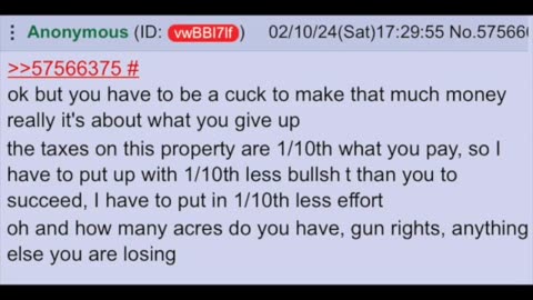Why Haven't You Decided to Be a Free Man? - 4Chan Greentext Story