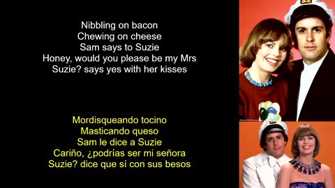 Captain and Tennille - Muskrat Love (Lyrics Spanish-English) (Español-Inglés).