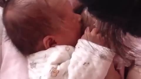 Breast feeding mom vlog