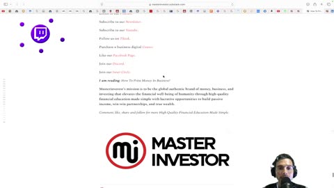 MASTER INVESTOR: How To Print Money In Business? Understanding what the wealthy know #wealth #views