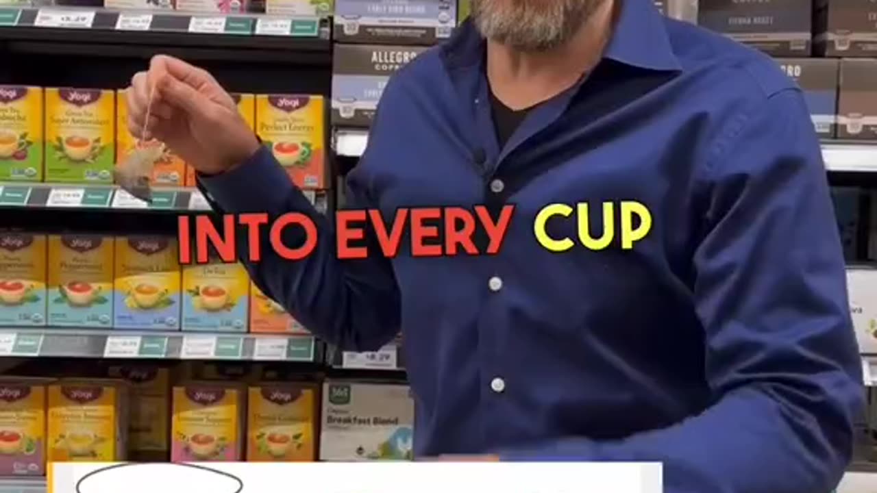 Tea bags and microplastics...