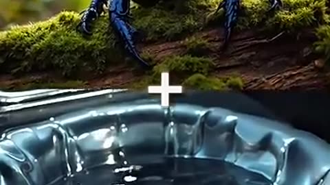 Insects + Liquids (Mantis, Butterfly, Grasshopper, Dragonfly)