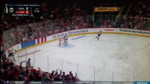 East 2nd Round Game 3 - WSH vs CAR - Hurricanes Win 4-0