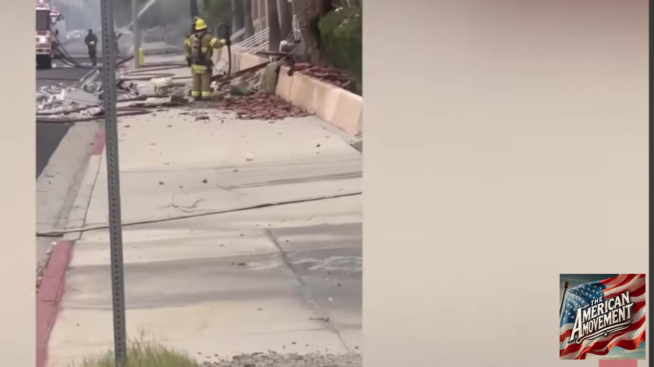Breaking Massive explosion in Palm Springs California