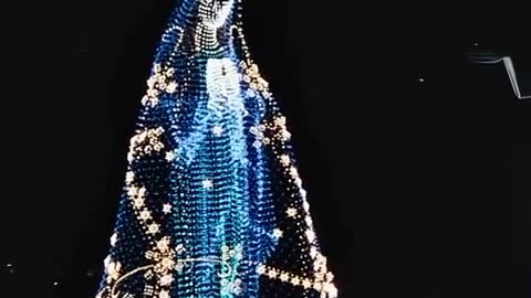 Mother Mary beside Christ the Redeemer