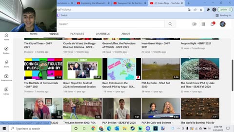 Sarfnic Reacts - The Green Ninja Show