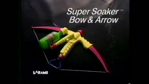 1990's Super Soaker MDS Water Gun Commercial (VHS Rip)
