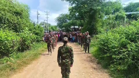 🌿💥 Myanmar War | Pakokku Battalion 5 Engaged at Yebaw Toll Gate | RCF
