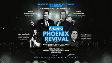 Phoenix, Arizona Revival - Live Prophetic Healing and Deliverance Conference