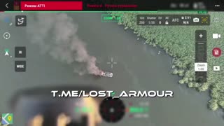 🔥🎯 Ukraine Russia War | Thermal Fiber Optic Drone Destroys SOC-R Near Sadovoe, Kherson | RCF
