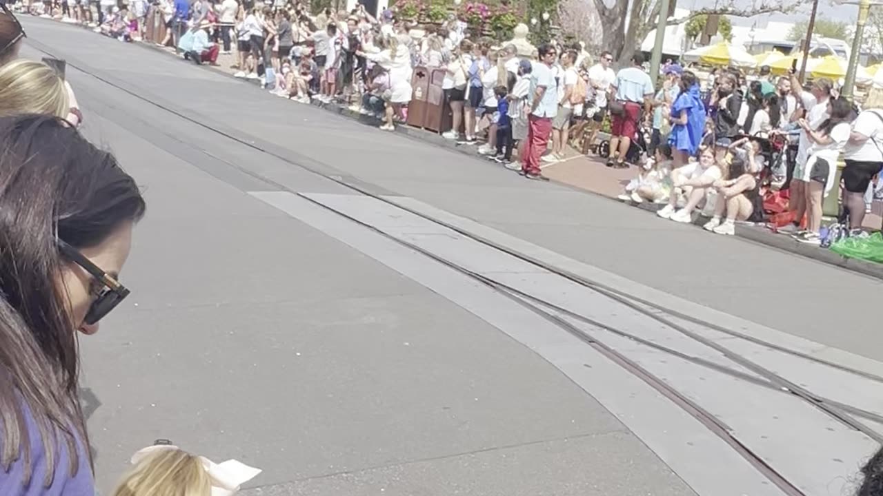 Cheering down Main Street USA