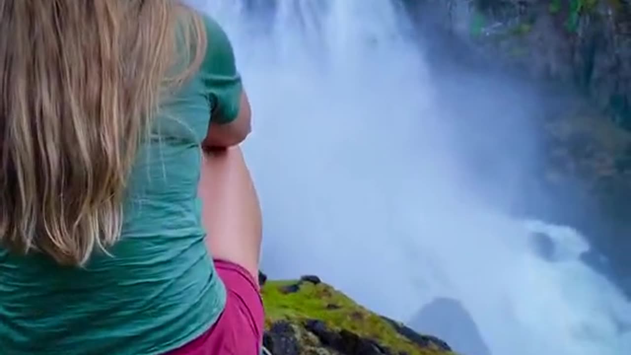 Waterfall nature beautifulview traveling #nature