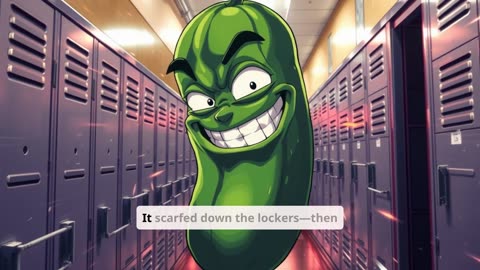 The Cucumber Who Ate My Classroom - A Hilarious Kids' Poem