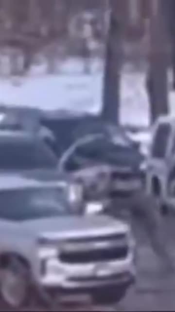 The woman driver in Minneapolis Clearly HIT the Ice Officer