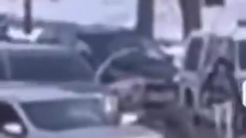The woman driver in Minneapolis Clearly HIT the Ice Officer