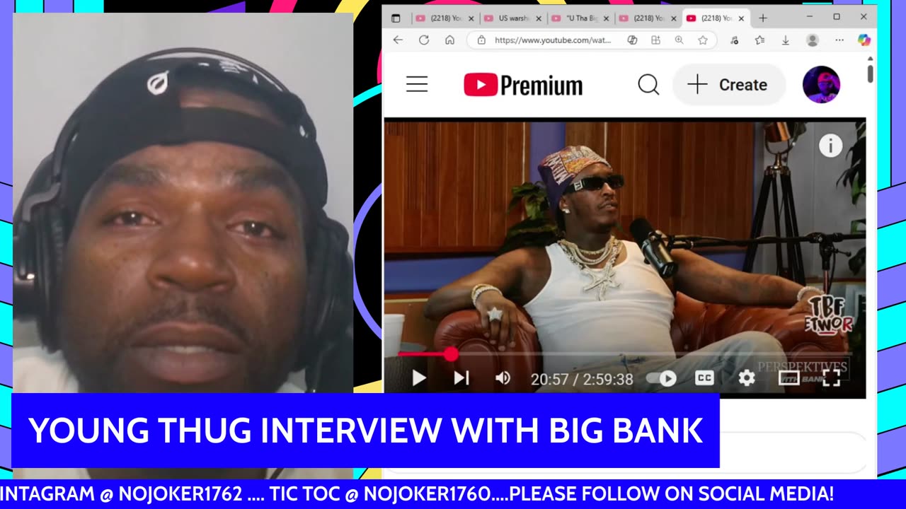 YOUNG THUG TALKS ABOUT SNITCHING POLICE INTERVIEW