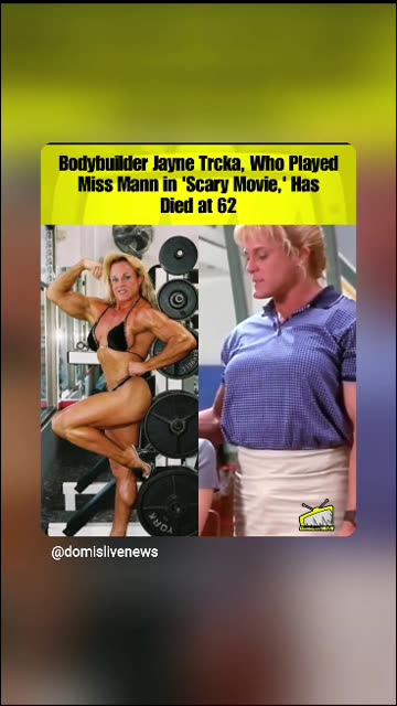 Rip to bodybuilder jayne trcka and actress rip to her 🙏 🕊 🕯 ⚰️ 🪦 1/6/26