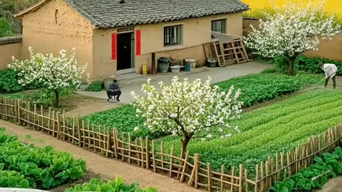 Peaceful Countryside Morning