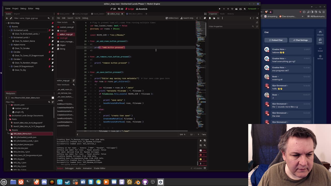 My Dream Game development using the Redot engine #90