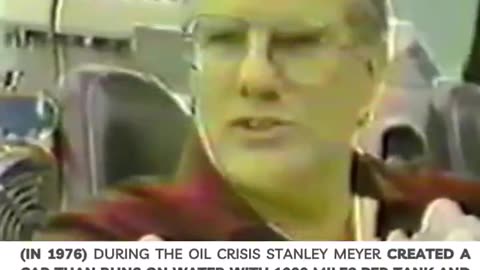 Stanley Meyer and his Water Car