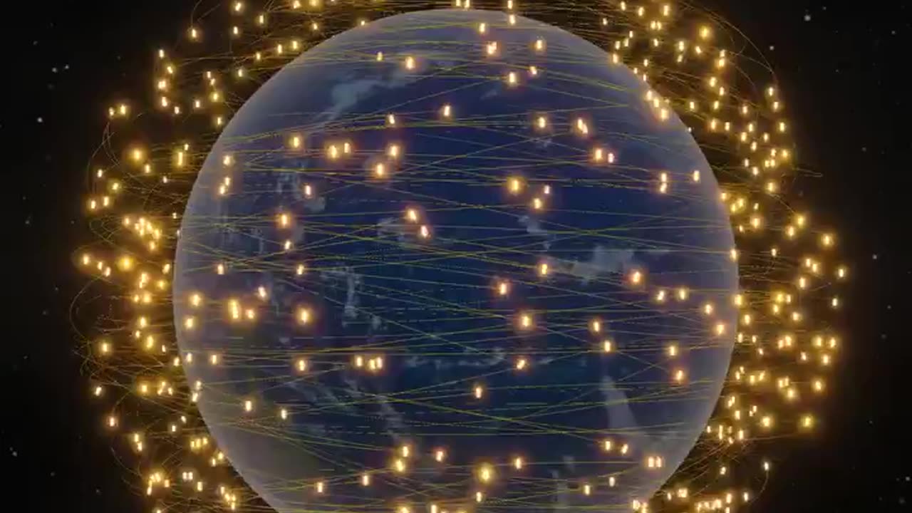 Number of satellites launched into space each year 1957-2024