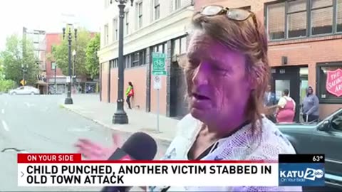 SUSPECT IN CUSTODY ⚧ IN VIOLENT ATTACKS IN OLD TOWN PORTLAND POLICE SAY _ EXCUSE ME IT IS MA'AM