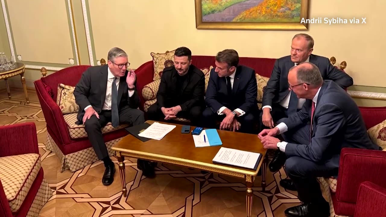 European leaders warn of sanctions if Putin refuses Ukraine ceasefire