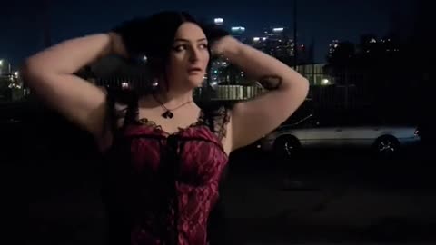 Tall goth tgirl in this place