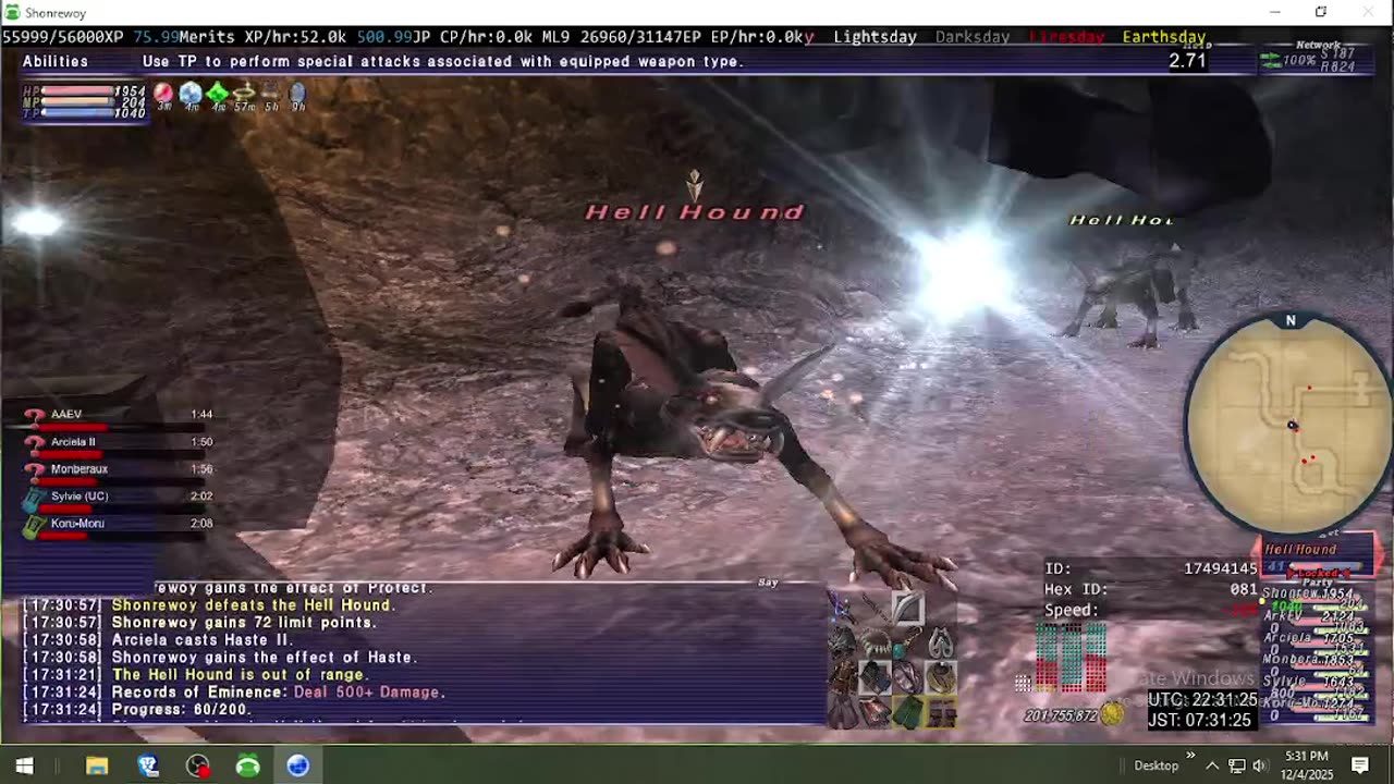 Playing Final Fantasy XI Online