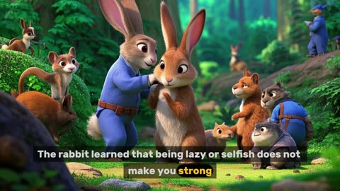 A rabbit and squrel | A interesting story