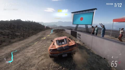 Forza Horizon 5 - Baja California Trail in a Lamborghini!
