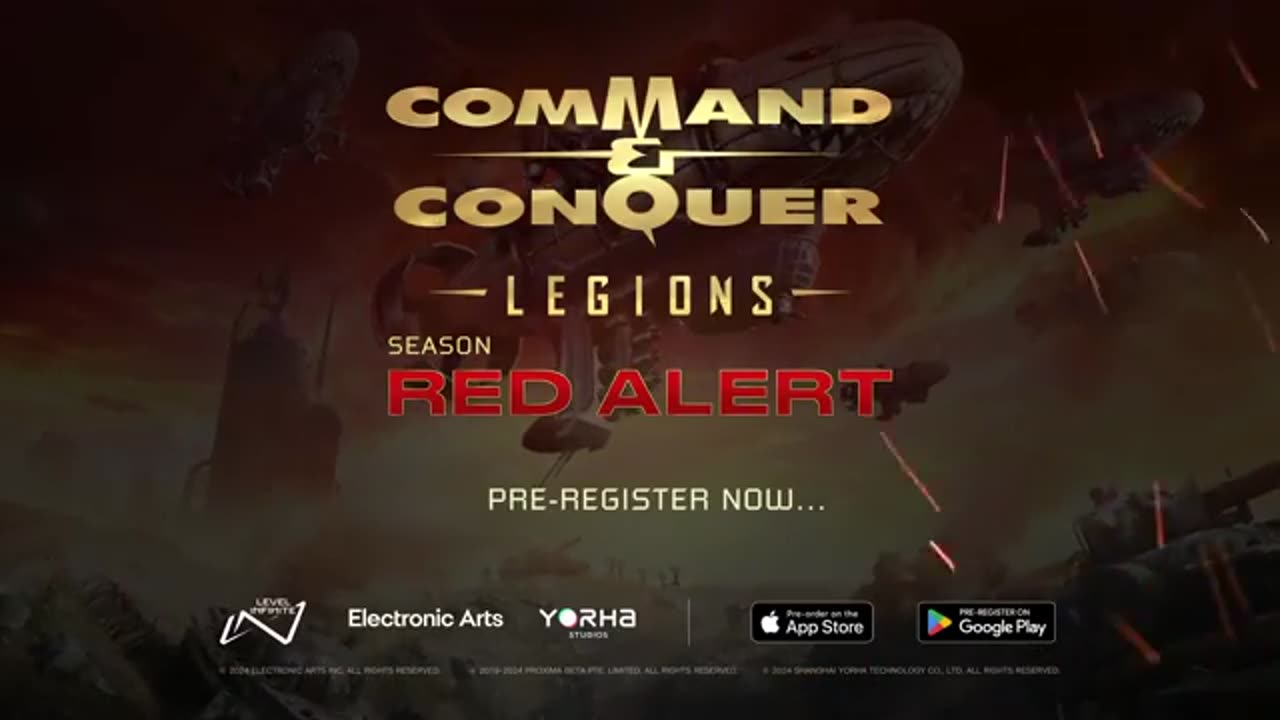 Command & Conquer: Legions - Official Red Alert Season Trailer Into The Infinite 2024