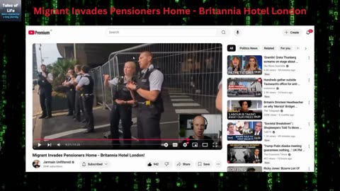 Migrant Invades Pensioners Home - Britannia Hotel London