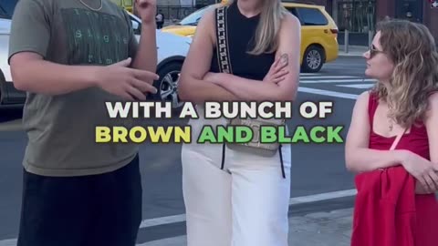 “Should we flood Africa with White people?” Answer -“No.”