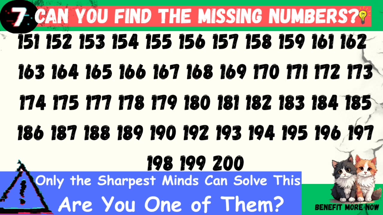 Can you find the missing numbers? (P.3) 🔢