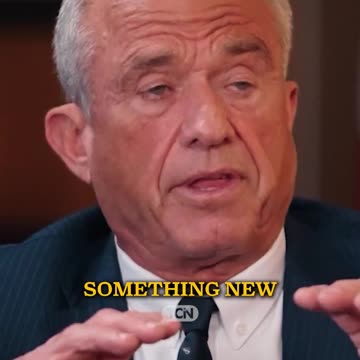 Robert F Kennedy Jr announces ALL research and data will be published and released to the public