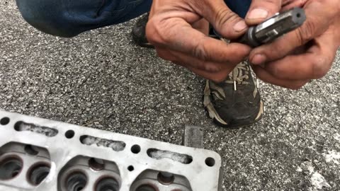Fiat 500 Topolino Stripped Spark Plug Threads Repair